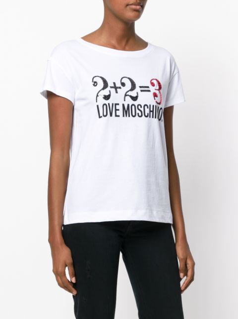 moschino t shirt ladies