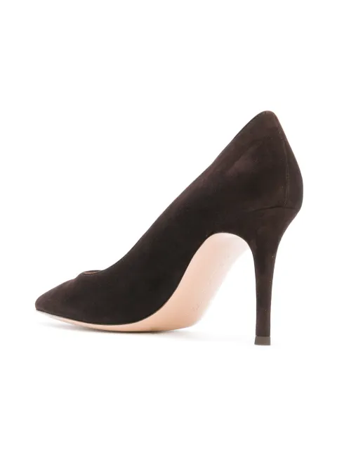 gianvito rossi brown pumps