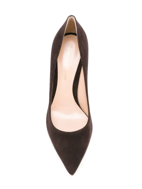 gianvito rossi brown pumps