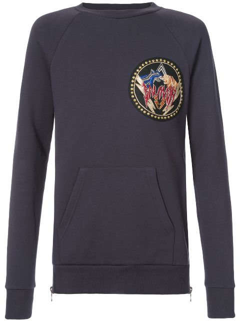 balmain sweatshirt mens sale