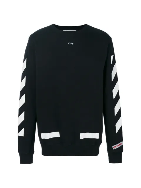 Off-White diagonals sweatshirt