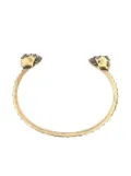 Alexander McQueen skull cuff bracelet - Metallic