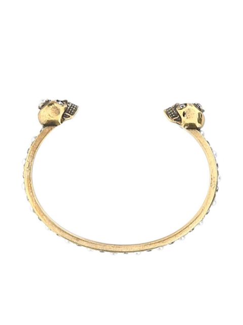 Alexander McQueen skull cuff bracelet Women