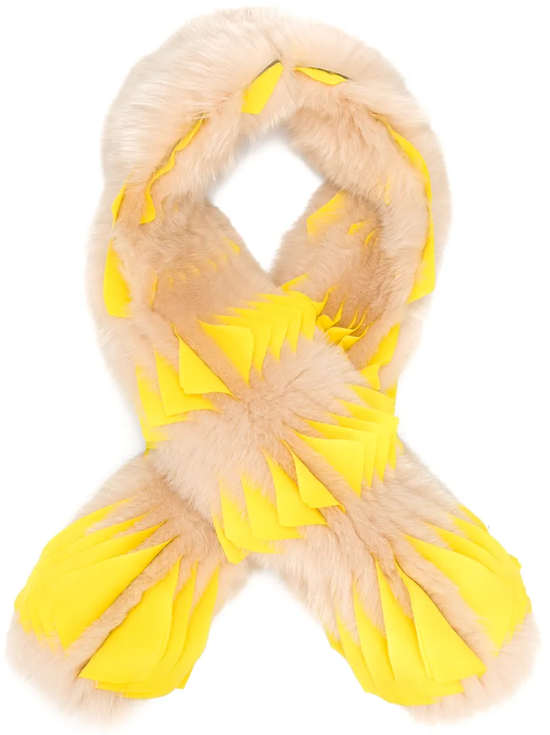 шарф с контрастной отделкой Givenchy