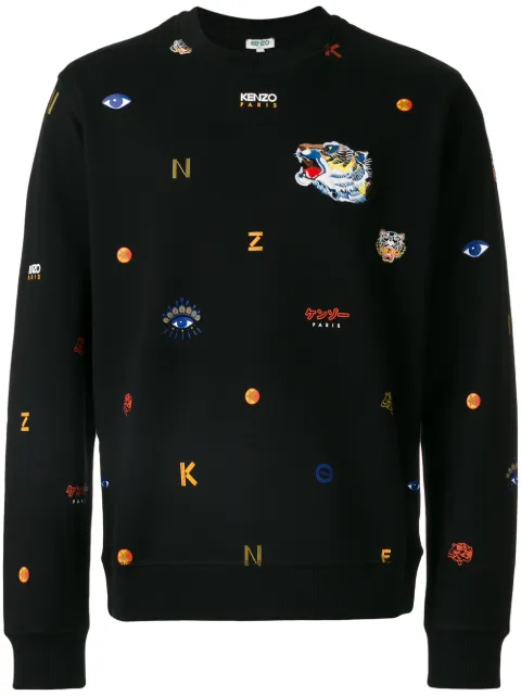 kenzo multi icon hoodie