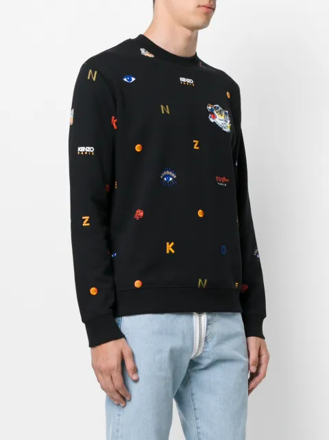kenzo multi icon sweatshirt