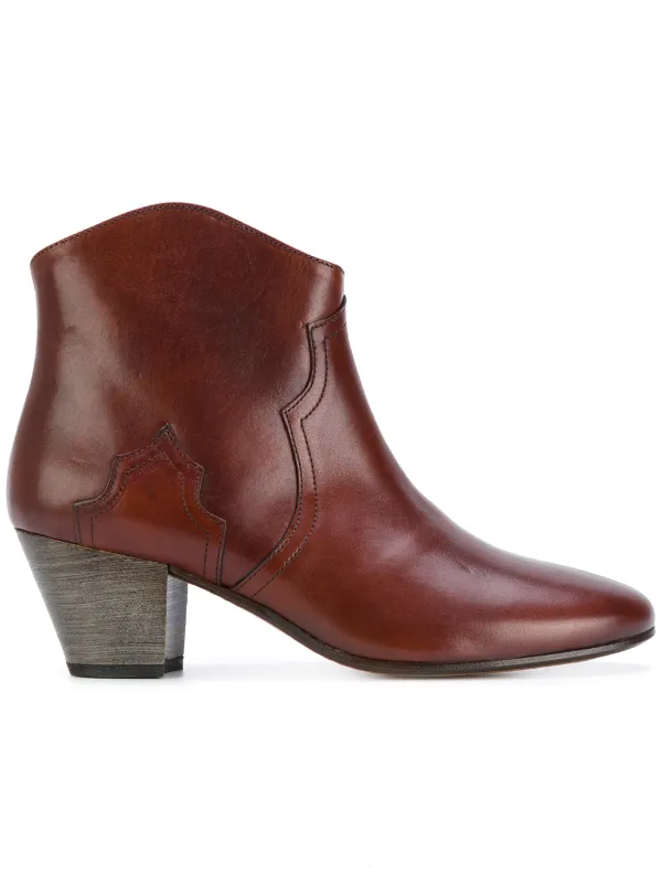 Isabel Marant Dicker Boots in Brown