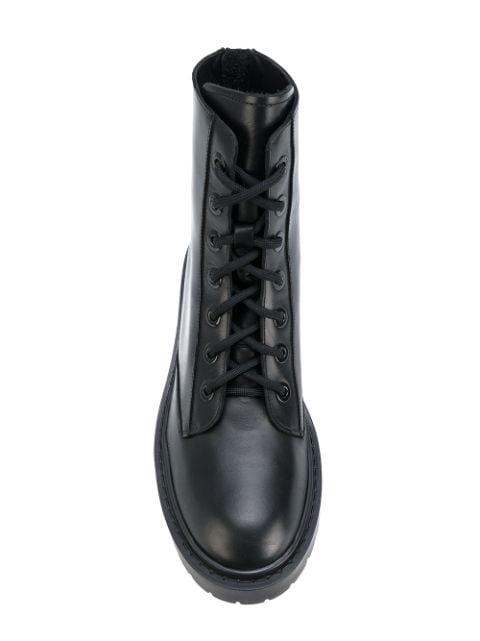 Kenzo lace-up combat boots £361 - Shop SS19 Online - Fast Delivery ...