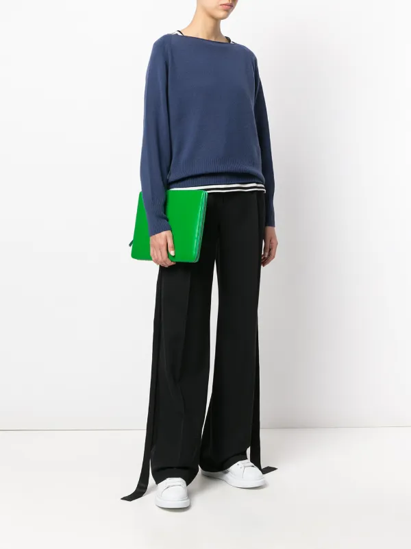 Comme Des Garçons Wallet Colour Plain iPad ケース | グリーン