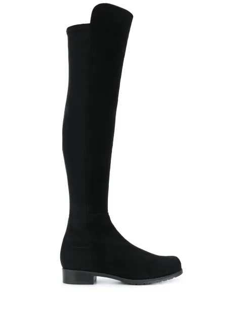Stuart Weitzman panelled knee boots