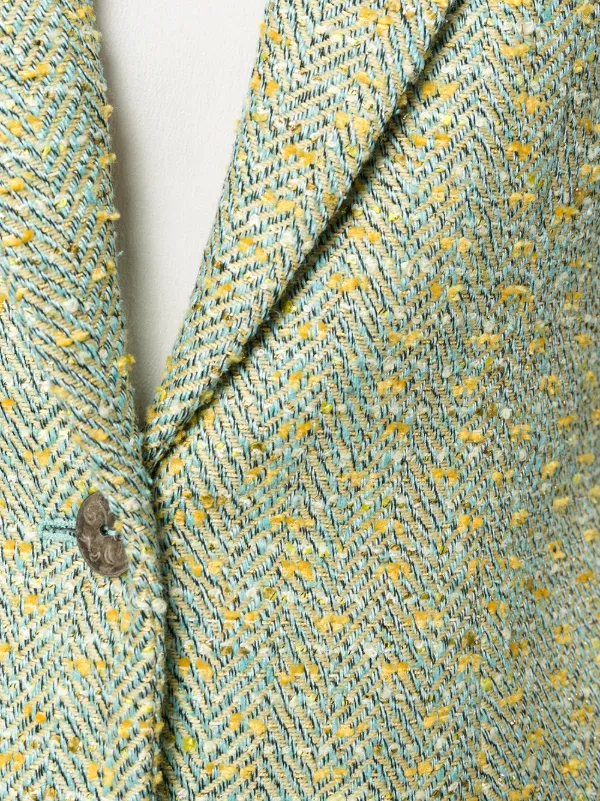 Christian Dior Pre-Owned 1990s Lurex Bouclé Jacket | Multicolour