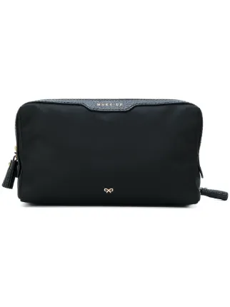 Anya Hindmarch Small Zipped Makeup Bag Farfetch Anya Hindmarch Small Zipped Makeup Bag