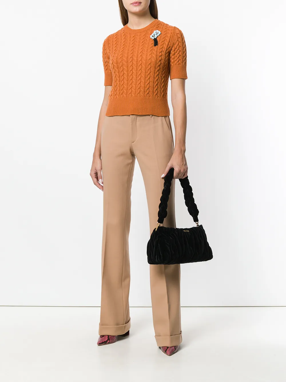Miu Miu bootcut tailored trousers | Slacks | Image 2