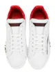 Dolce & Gabbana White Red Portofino sneakers