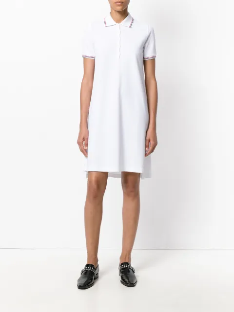 polo material short gown