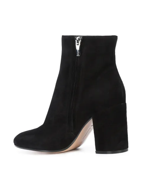 gianvito rossi suede zip combat booties