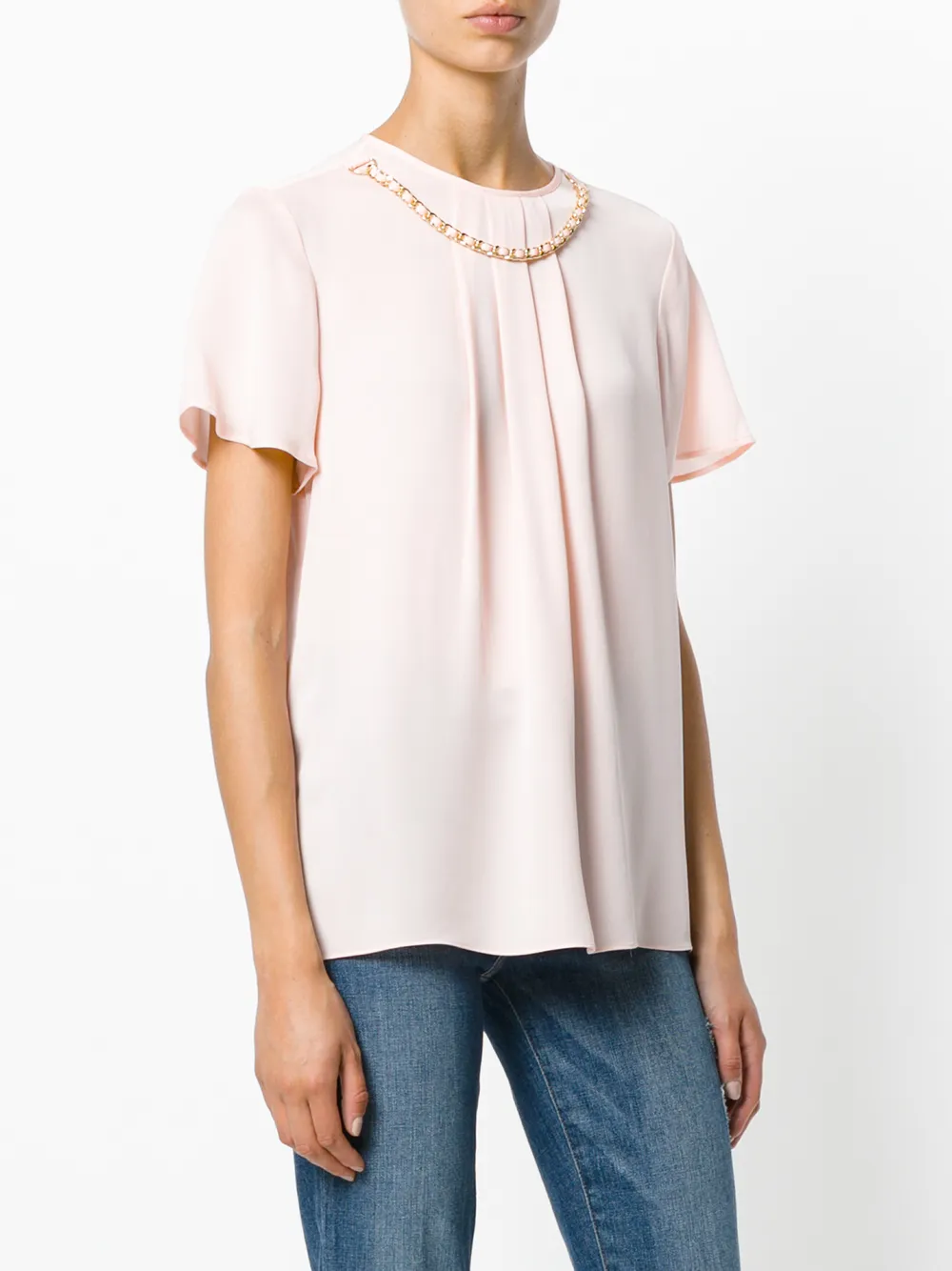 michael kors chain blouse