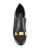 Sergio Rossi plaque detail slip-on sneakers