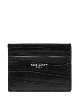 Saint Laurent Paris East/West Wallet | Black | FARFETCH