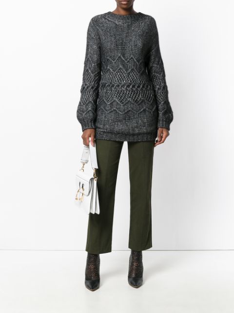 ERMANNO SCERVINO Cable-Knit Sweater | ModeSens