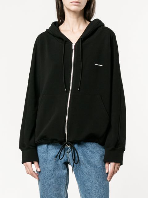 balenciaga hoodie navy