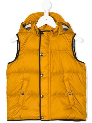 burberry vest kids orange