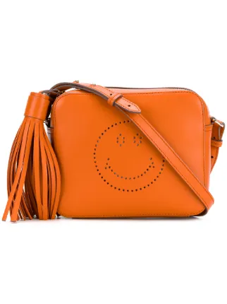 anya hindmarch smiley crossbody bag