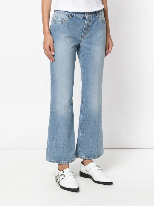 Alexander McQueen Flared Jeans | Blue | FARFETCH