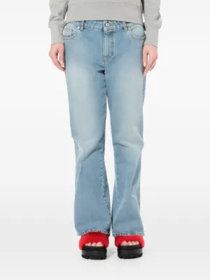 Maison Margiela cut-out Jeans | Blue | FARFETCH