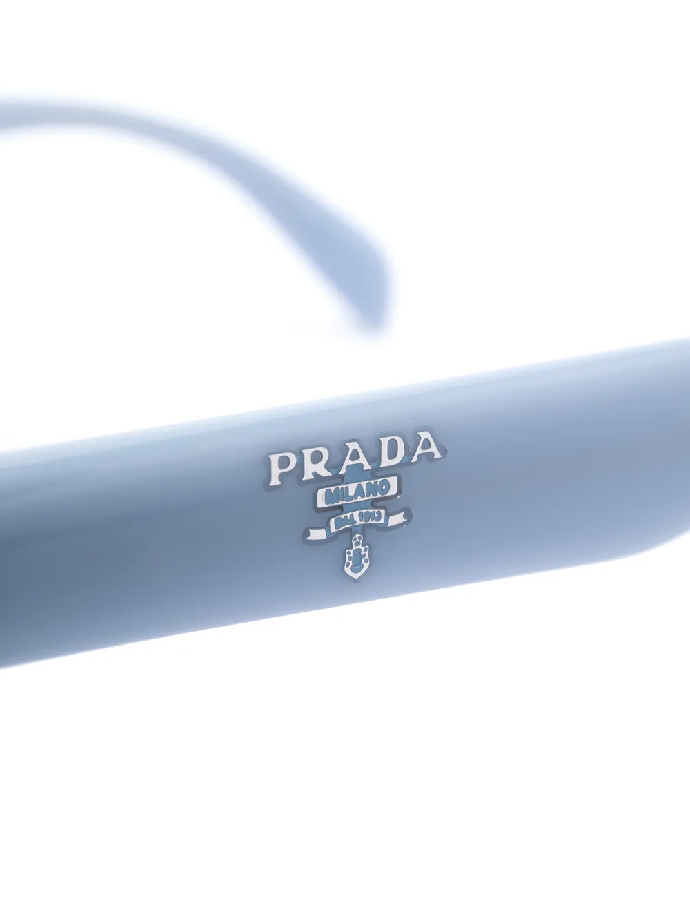 Prada Eyewear zonnebril met schildpadeffect Bruin