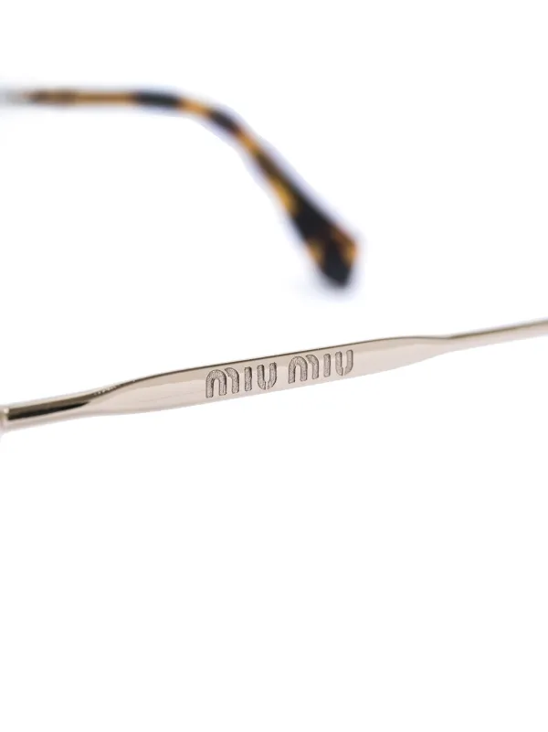 Miu Lunettes Papillon Farfetch Eyewear Monture Vue De À pjqVGLSzUM