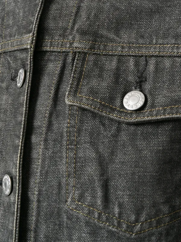 Second hand black denim on sale jacket