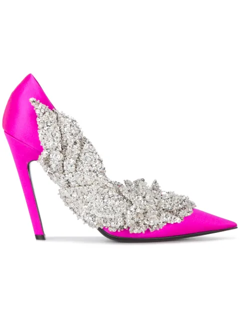 balenciaga talon slash pumps
