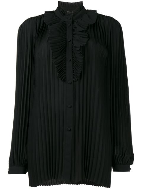 BALENCIAGA Multi Styling Blouse in Black | ModeSens