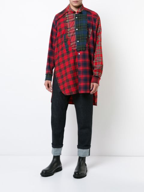 loewe patchwork shirt