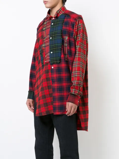 loewe patchwork shirt