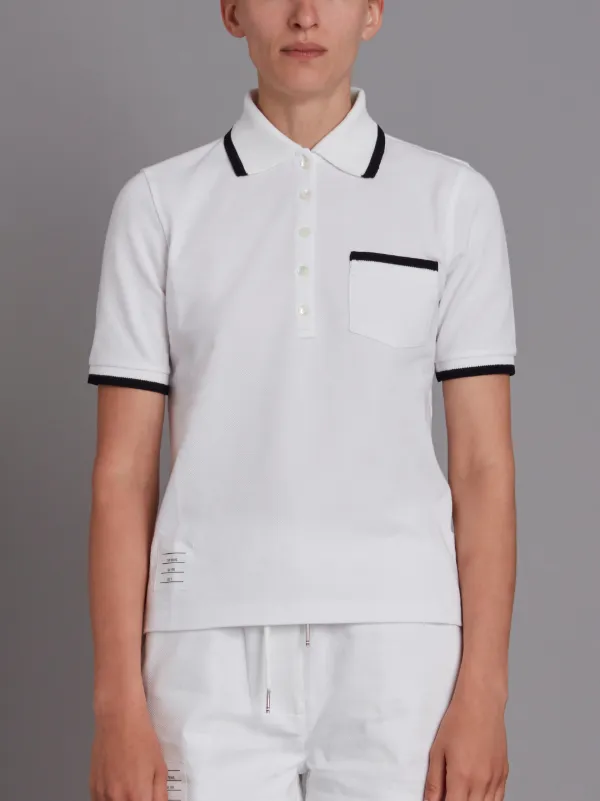 Tennis Collection classic pique polo shirt