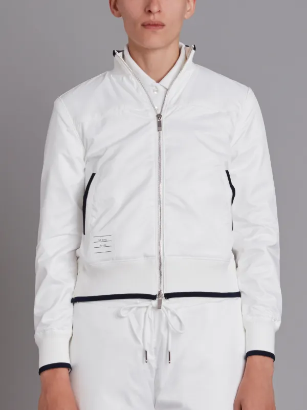 Tennis Collection ripstop tip track jacket