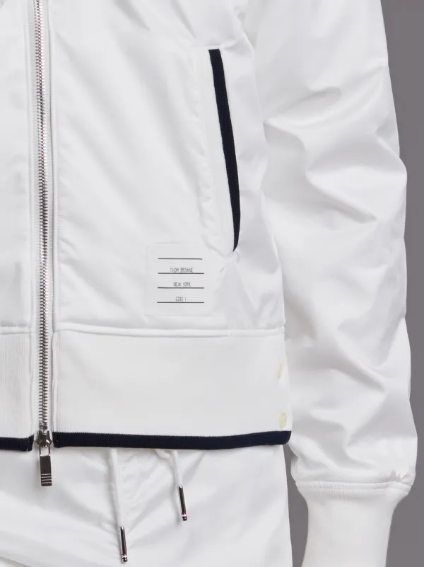 Tennis Collection ripstop tip track jacket