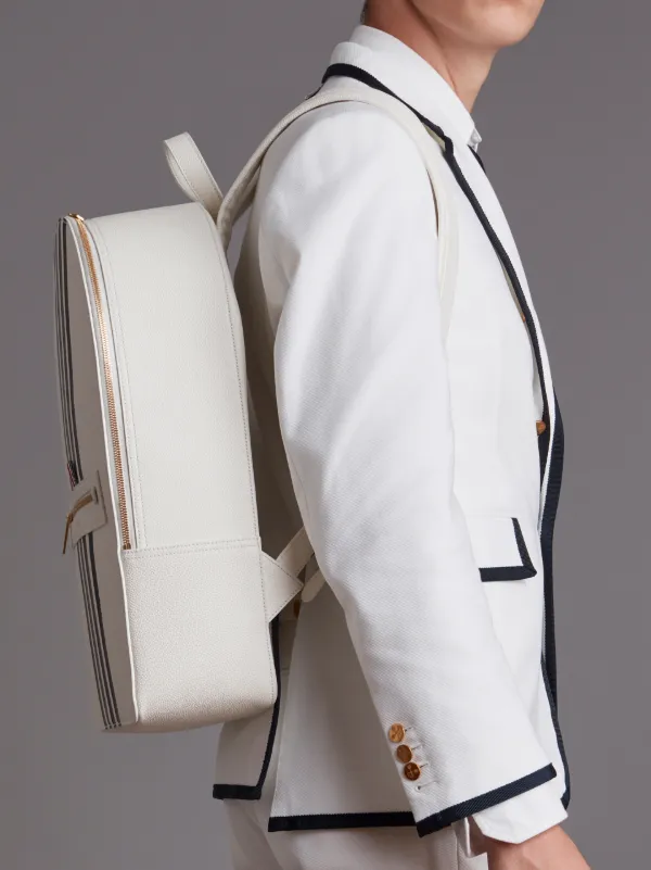 Tennis Collection contrast bar stripe backpack