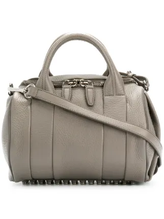 Alexander Rockie Bag With Studded Base Farfetch Alexander Rockie Bag With Studded Base