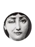Fornasetti Tema e Variazioni N.130 plate (27cm) - Black