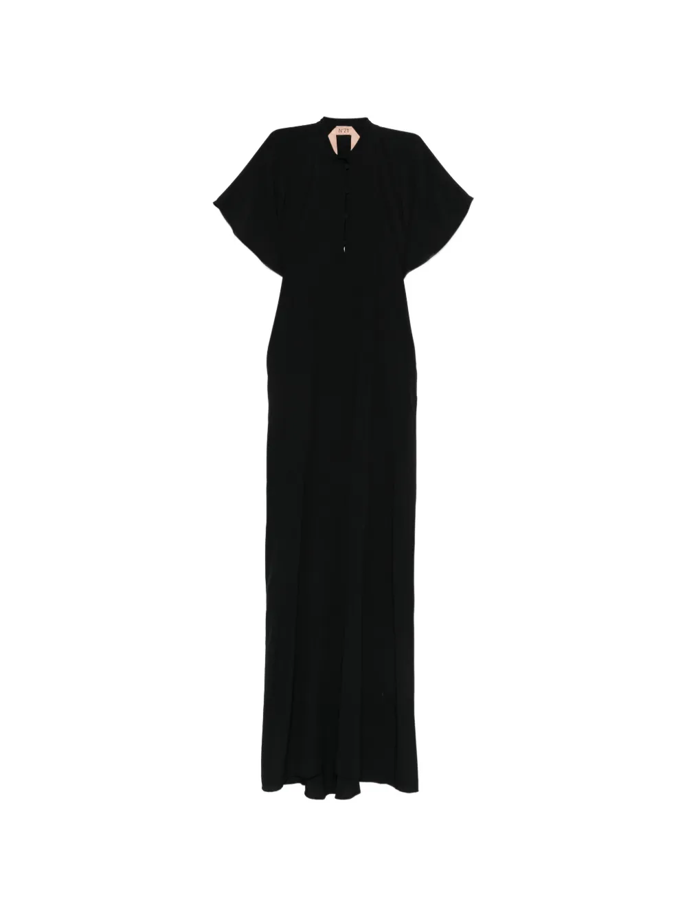 Nº21 Abito con dettaglio decorativo - Nero