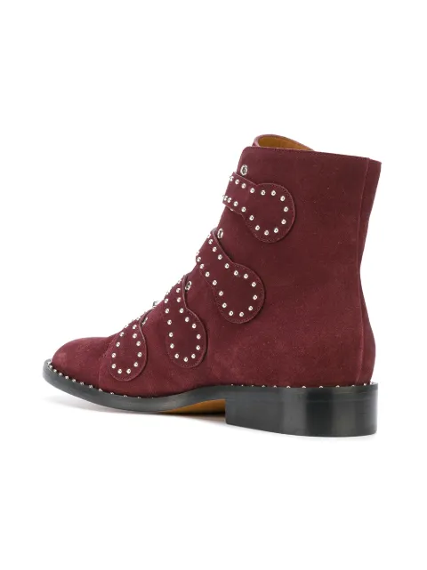 givenchy elegant studded boots