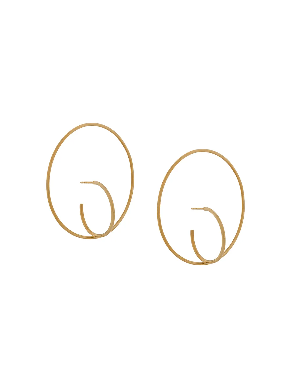 Saturn large earrings