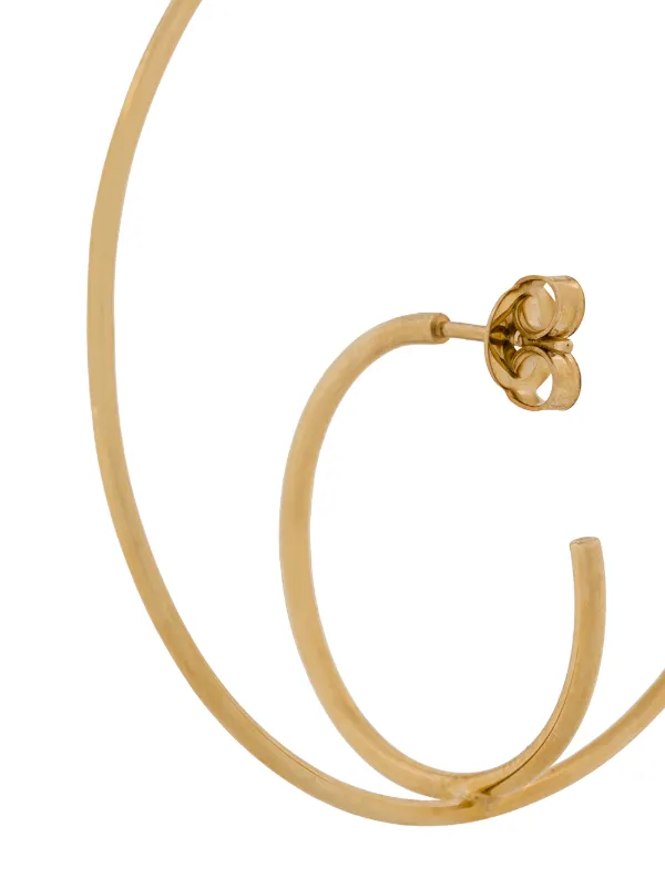 Charlotte Chesnais Saturn Large Earrings Gold FARFETCH PH