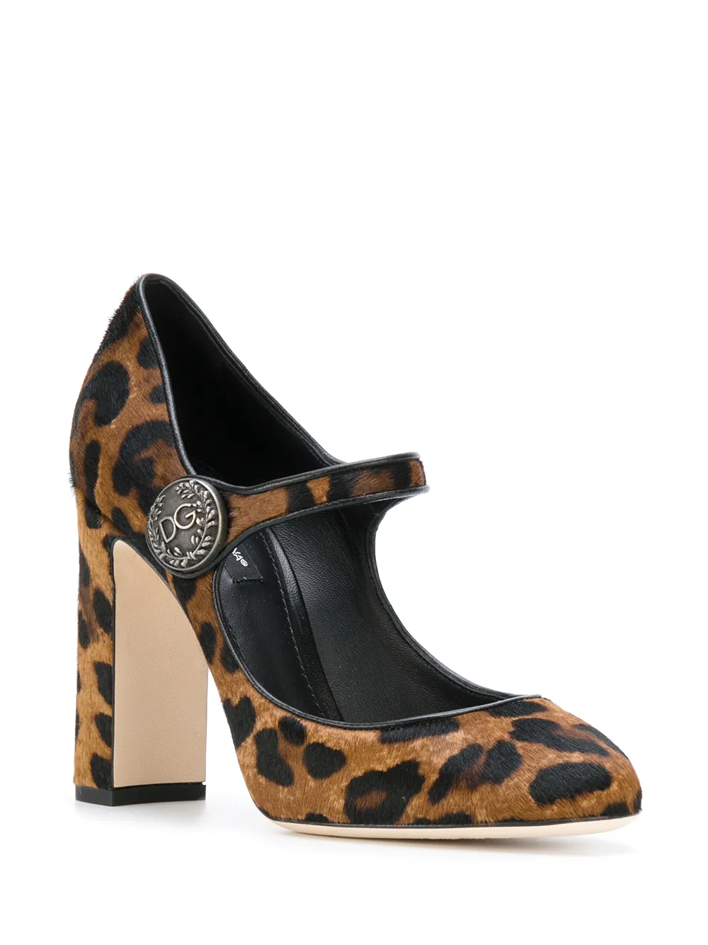 leopard mary jane pumps