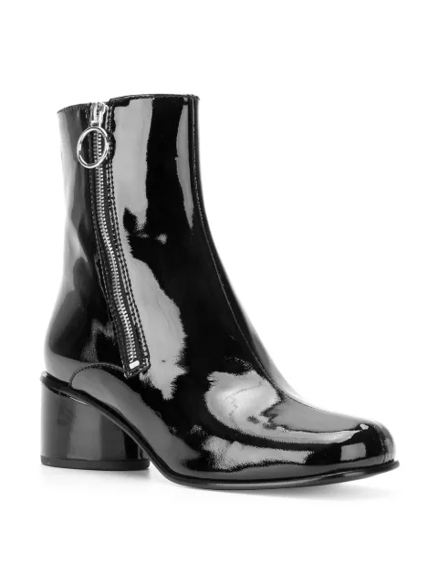 marc jacobs black patent leather shoes