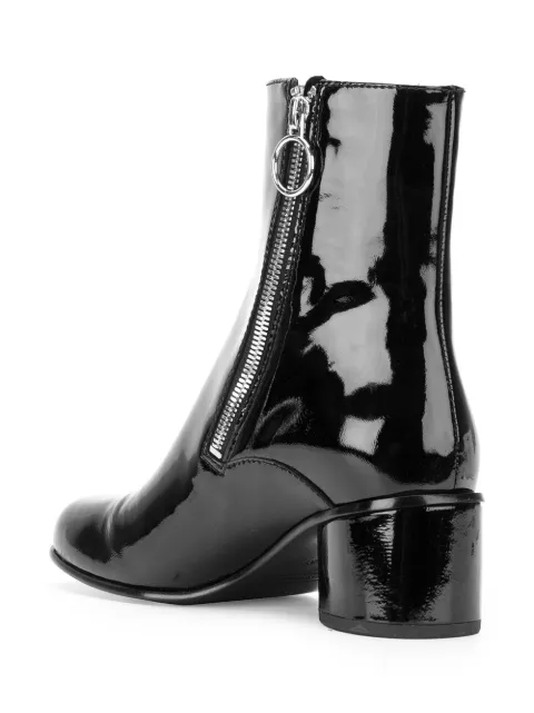 marc jacobs black patent leather shoes