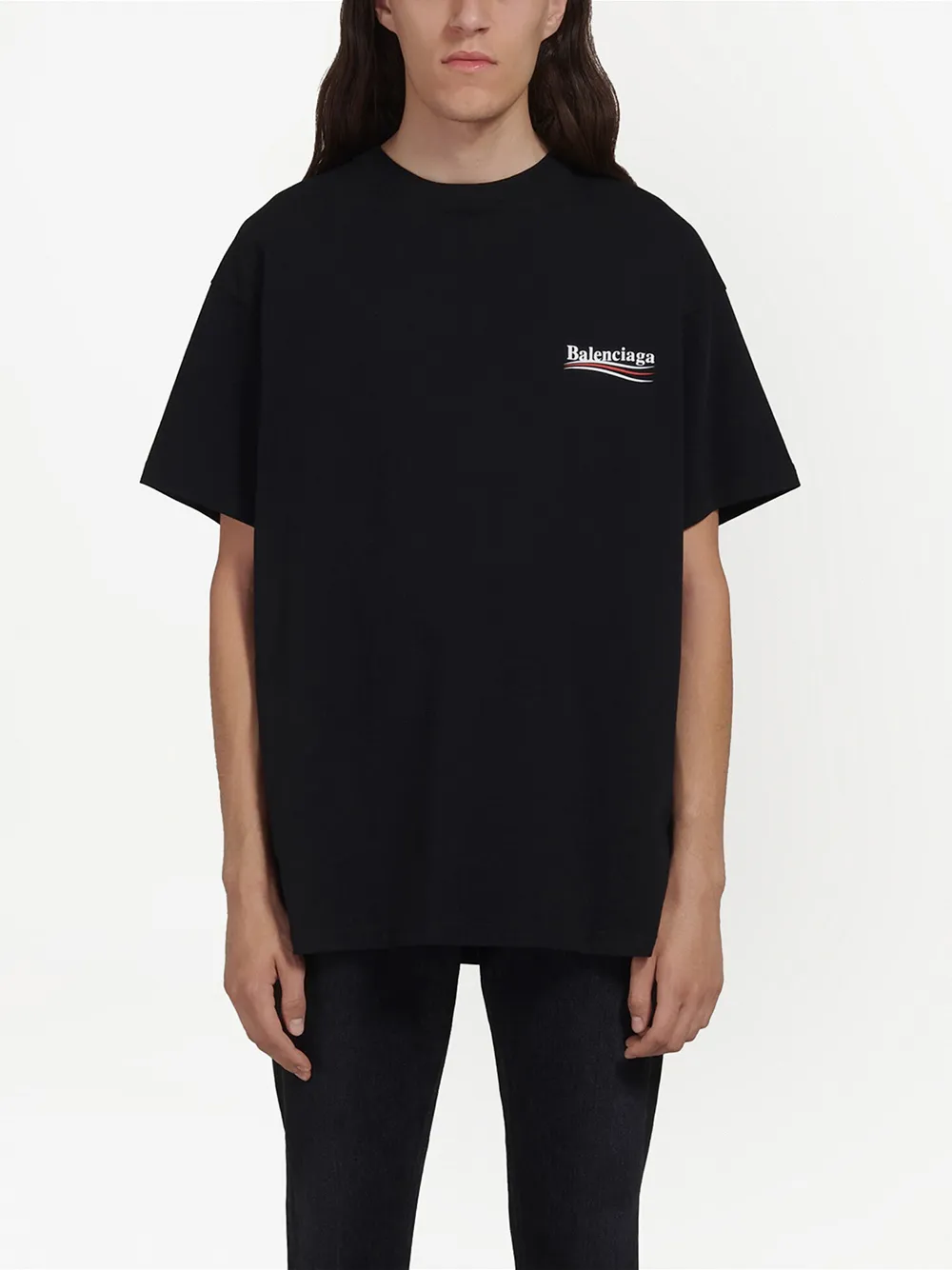 Balenciaga バレンシアガ オーバーサイズ Tシャツ - Farfetch